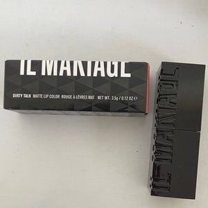 IL MAKIAGE Dirty Talk Matte Lip Color Lipstick ELWA .12 oz 3.5 g Full Size NIB